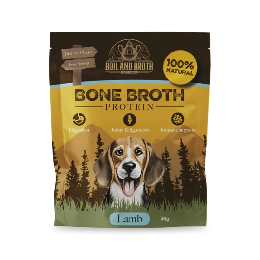 Boil & Broth Powdered Bone Broth for Dogs & Cats
