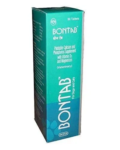 Bontab-Calcium and Phosphorus Palatable Supplement-Pets pack of 2