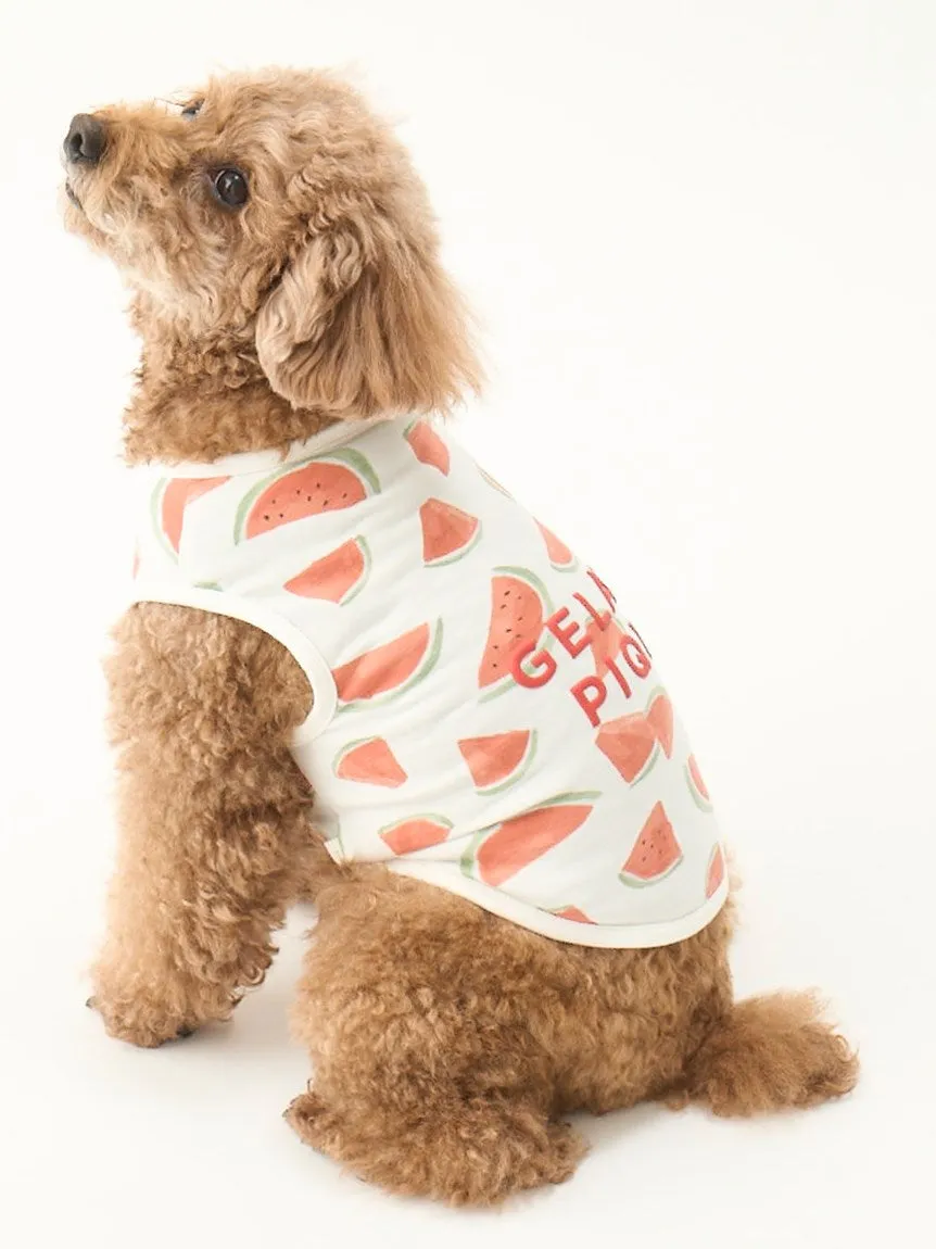 CAT&DOG Watermelon Motif COOL Pet Clothes
