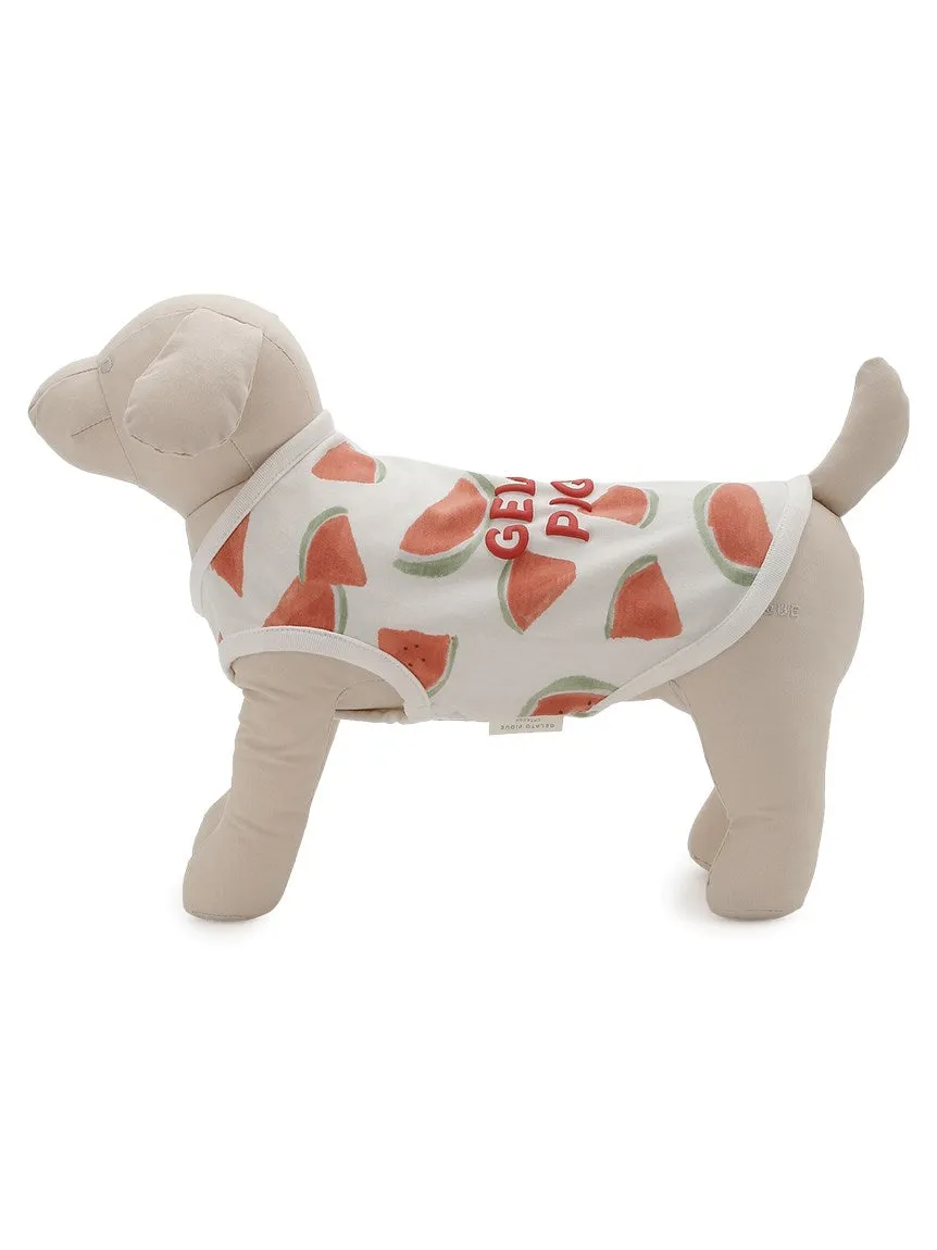 CAT&DOG Watermelon Motif COOL Pet Clothes