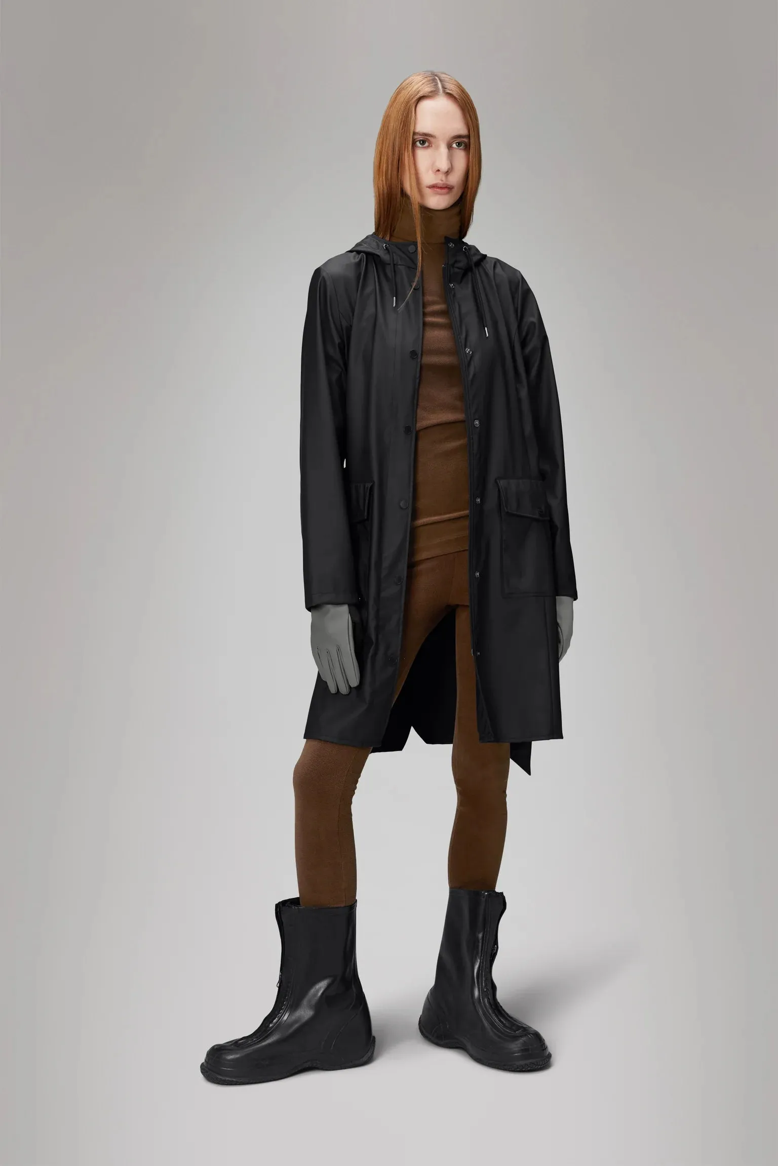 Curve W Jacket | Black