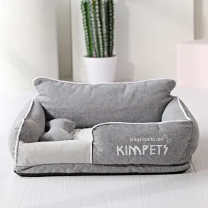 Dog Beds Warm Sleeping Cotton Puppy Bed Washable Detachable Oxford