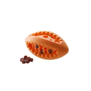 Dog Toy Dental Foam Rugby Ball