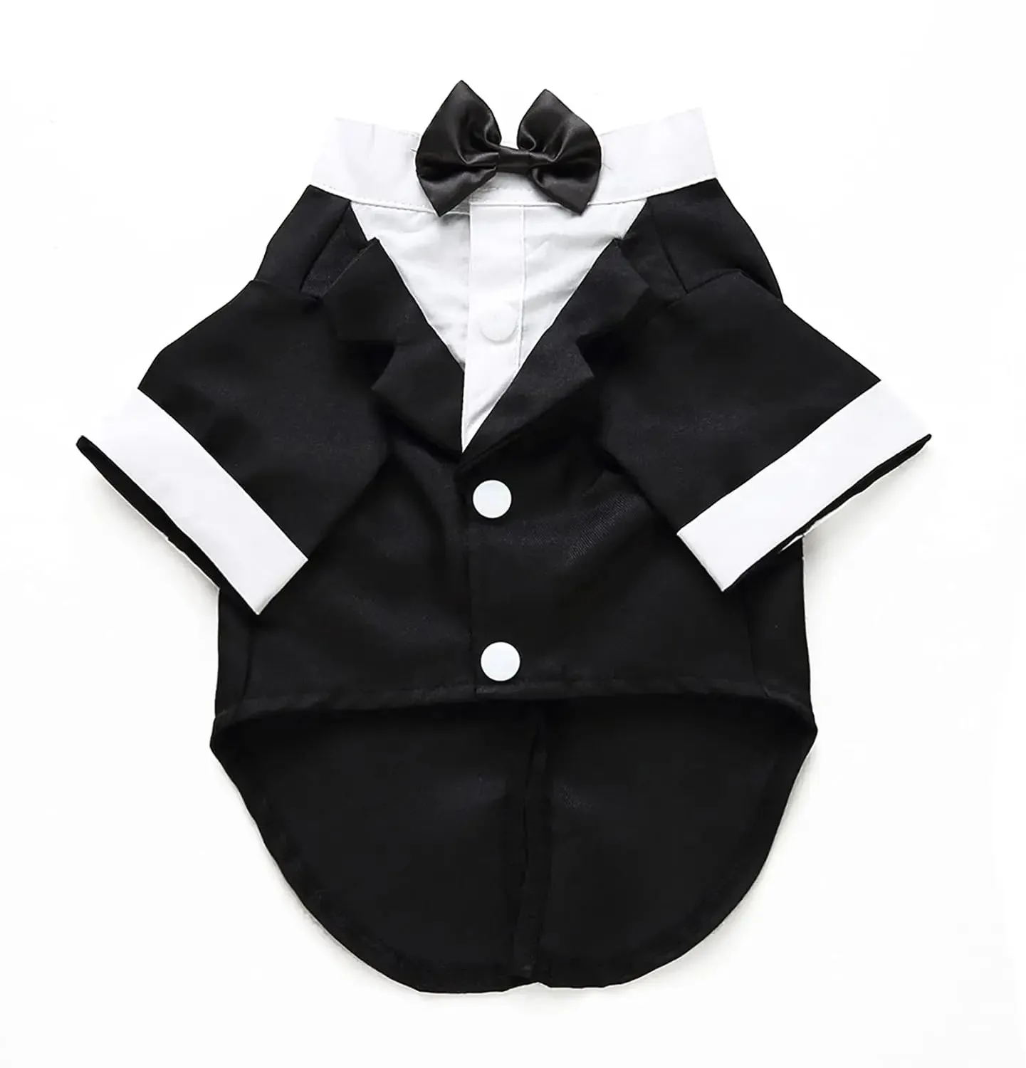 Dog Wedding Outfit | Pet Party Wear | Black Tuxedo