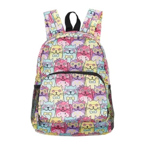 Eco Chic Multiple Glasses Cat Backpack