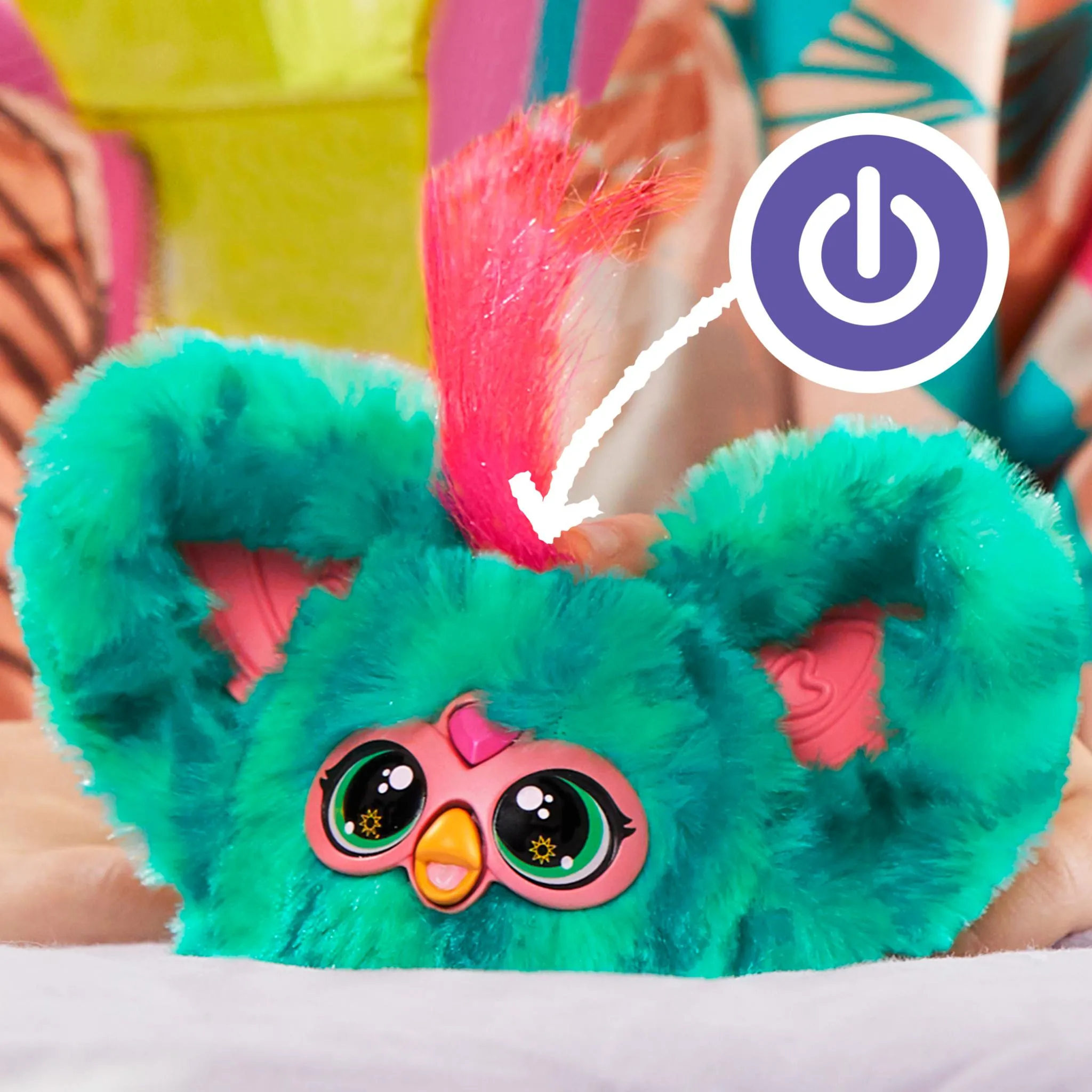 Furby Furblets Mello-Nee Summer Chill Mini Electronic Plush