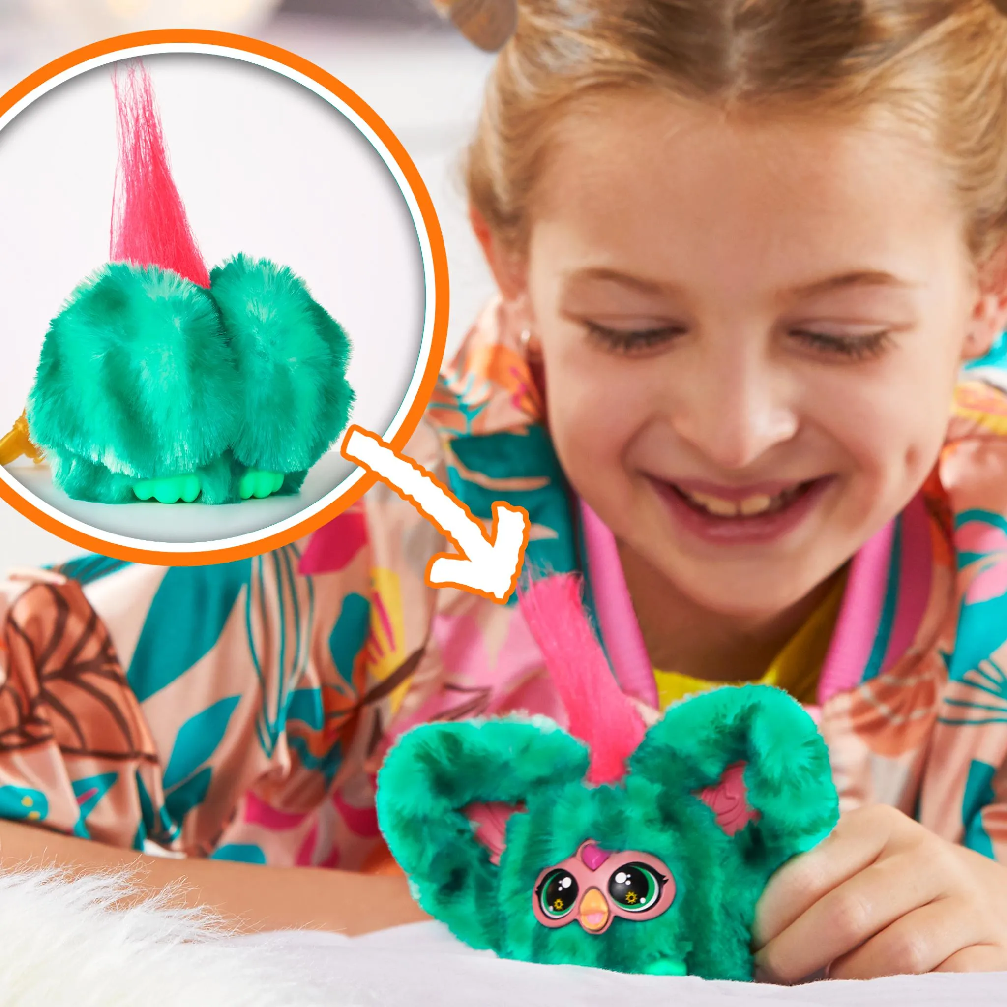 Furby Furblets Mello-Nee Summer Chill Mini Electronic Plush