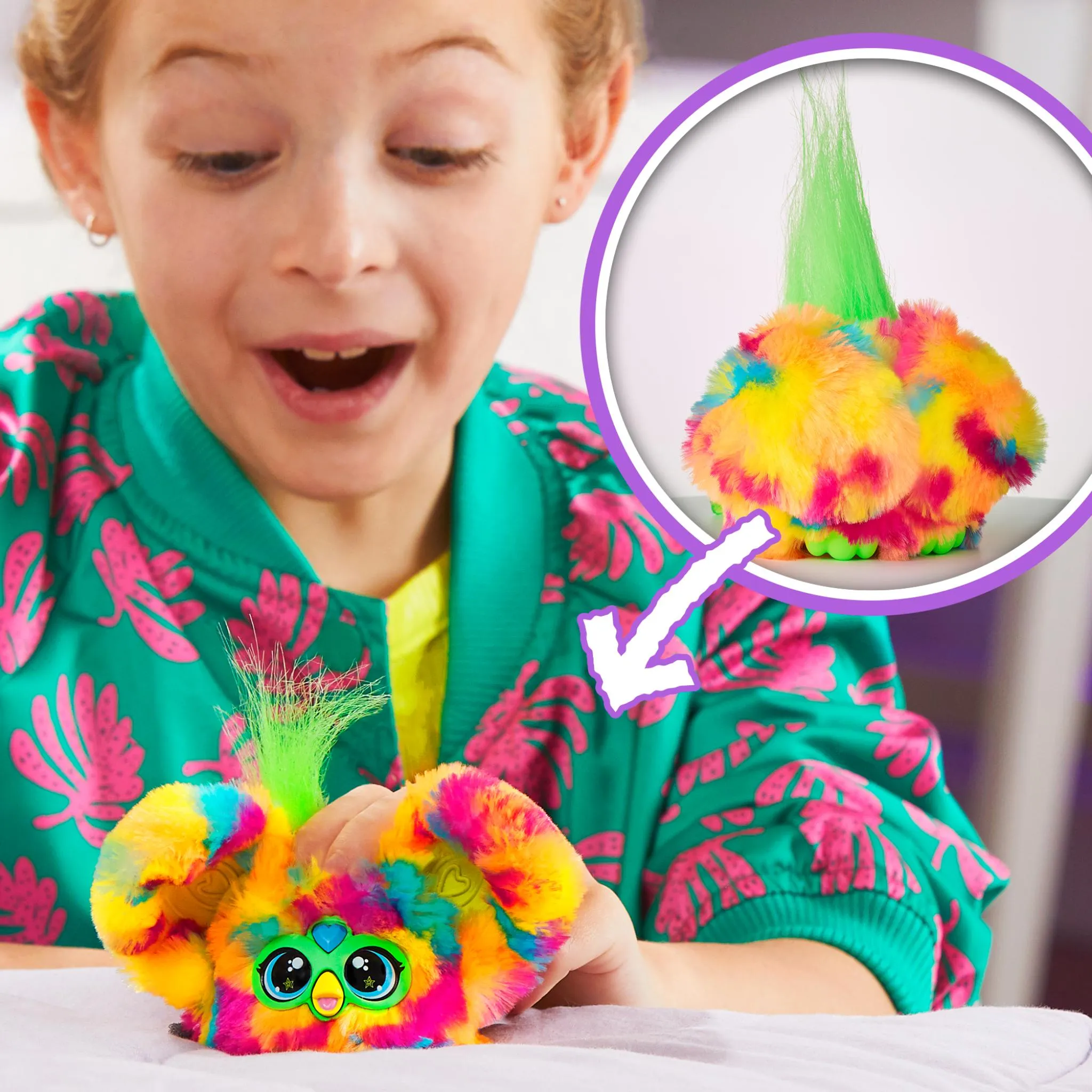 Furby Furblets Pix-Elle Gamer Mini Electronic Plush