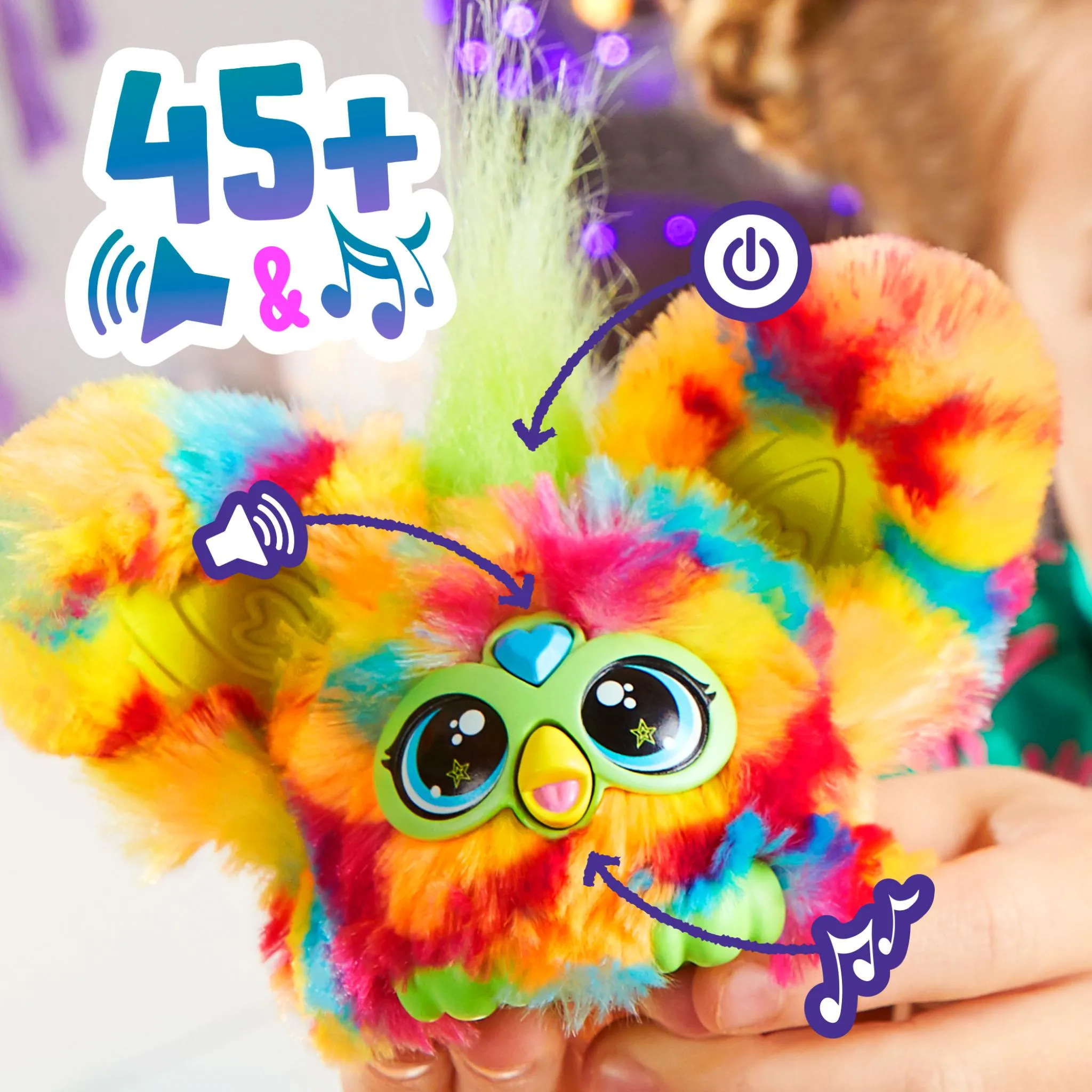 Furby Furblets Pix-Elle Gamer Mini Electronic Plush