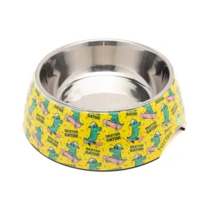 FuzzYard Sk8ter Gator Dog Bowl Medium^^^