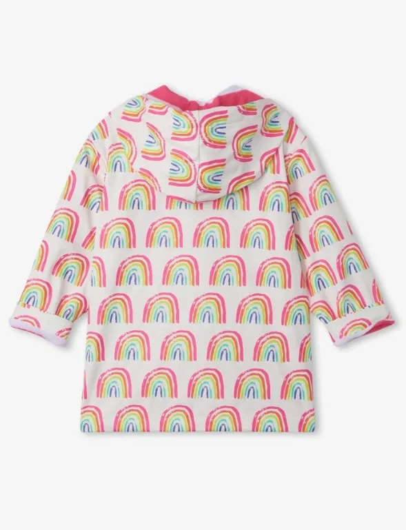 Hatley Pretty Rainbow Rain Coat: Sizes 2 to 12
