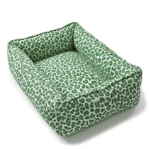 Ivy Green Backyard Bengal Print Small Dog Bed