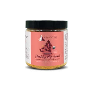 Kin   Kind Dog & Cat Supplement Healthy Hip   Joint 8oz