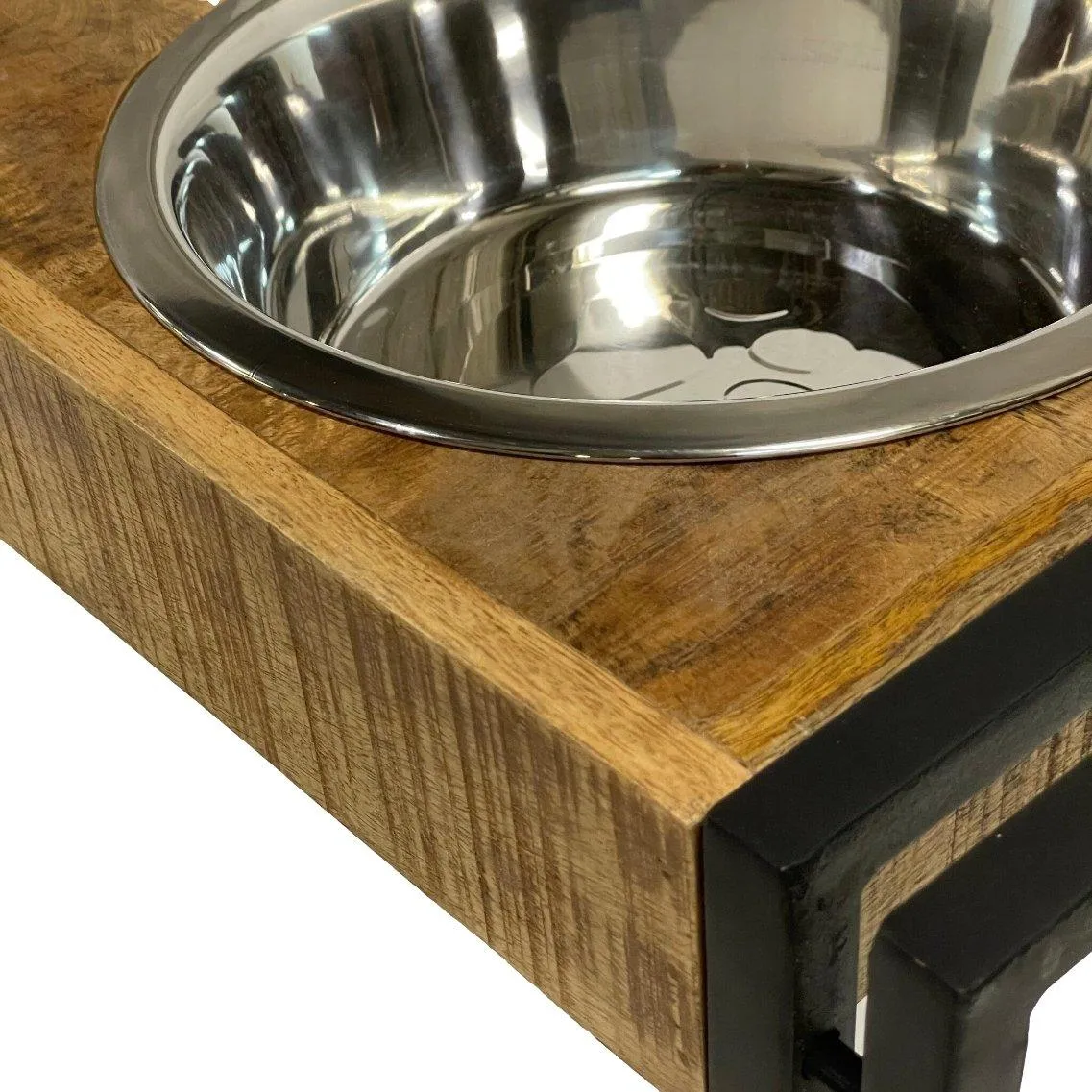 Large animal pet feeder dining set