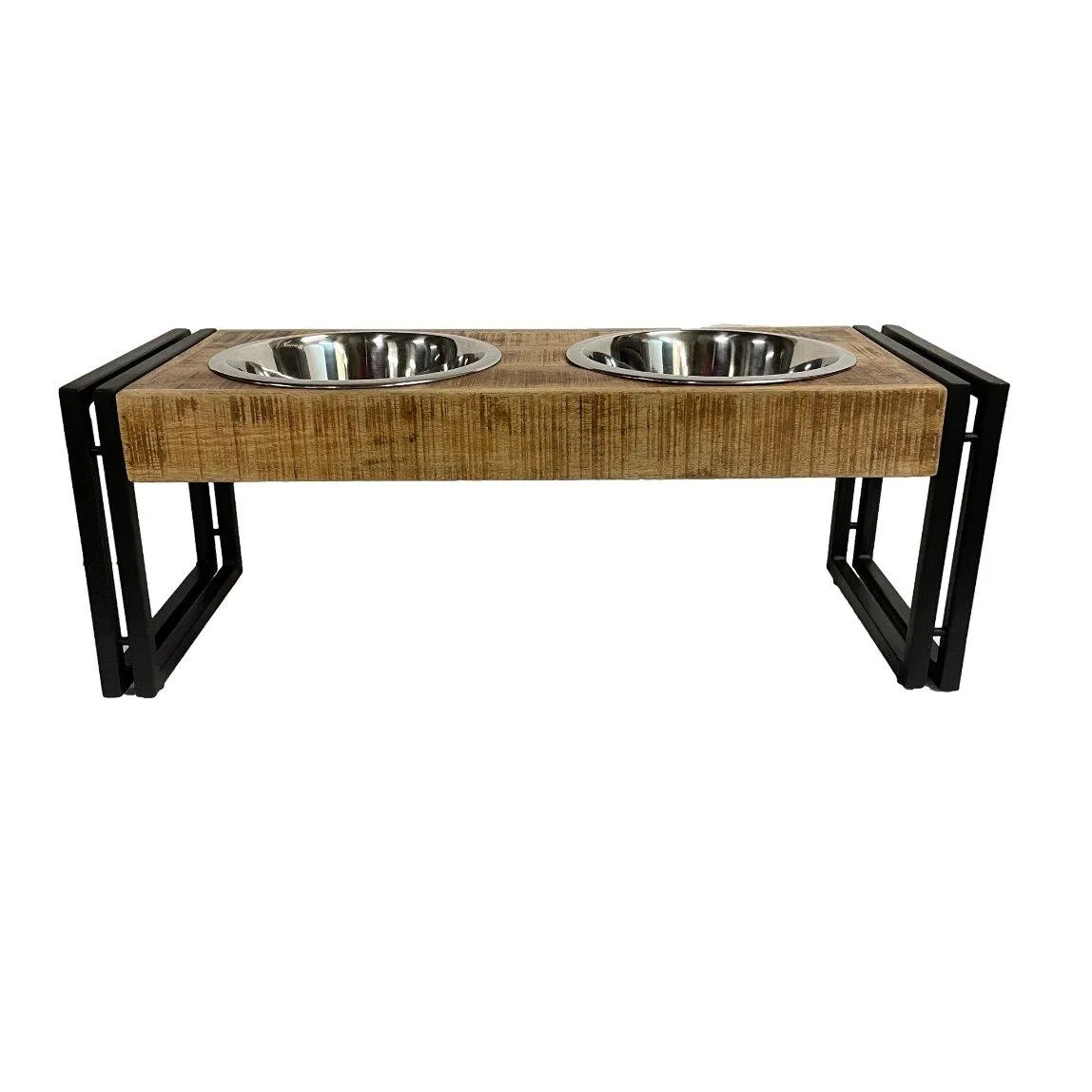 Large animal pet feeder dining set