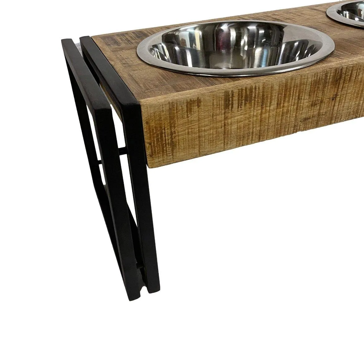 Large animal pet feeder dining set