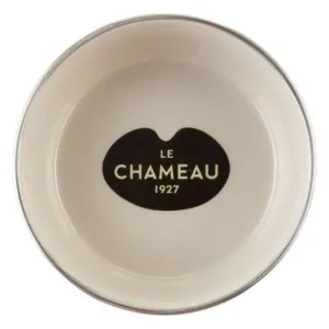 Le Chameau Stainless Steel Dog Bowl (Large) - Gris Ardoise