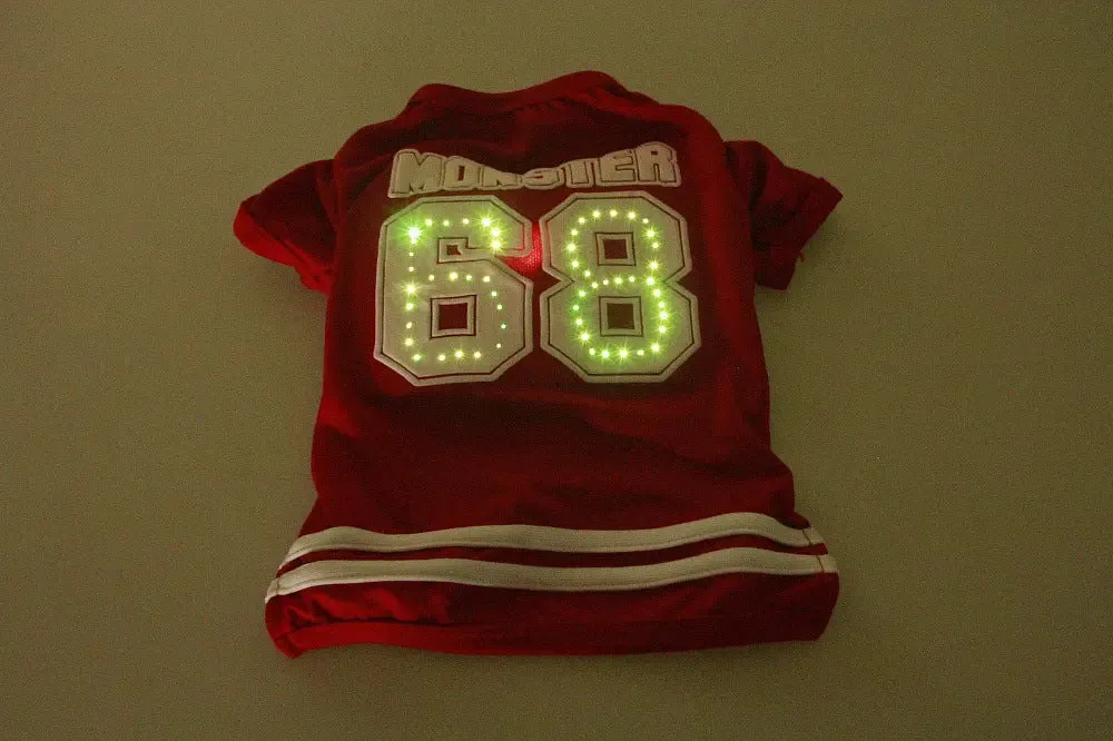 LED pet clothes