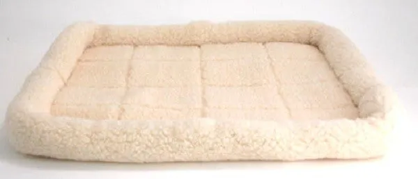 <p><strong>Ultra Soft Padded Plush Sherpa Pet Bed for Dogs &amp; Cats - 27" x 25" x 3"</strong></p>