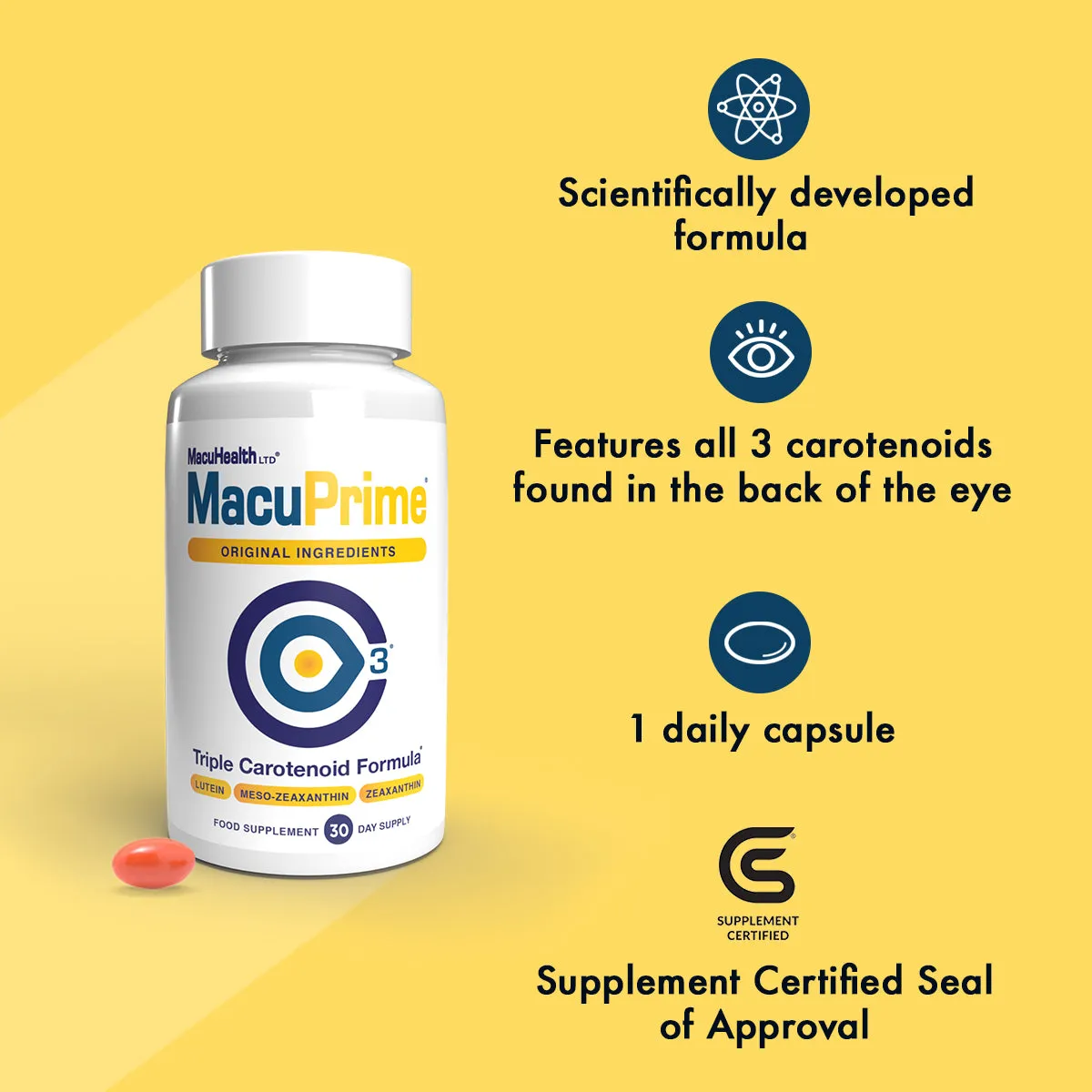 MacuPrime® Supplements