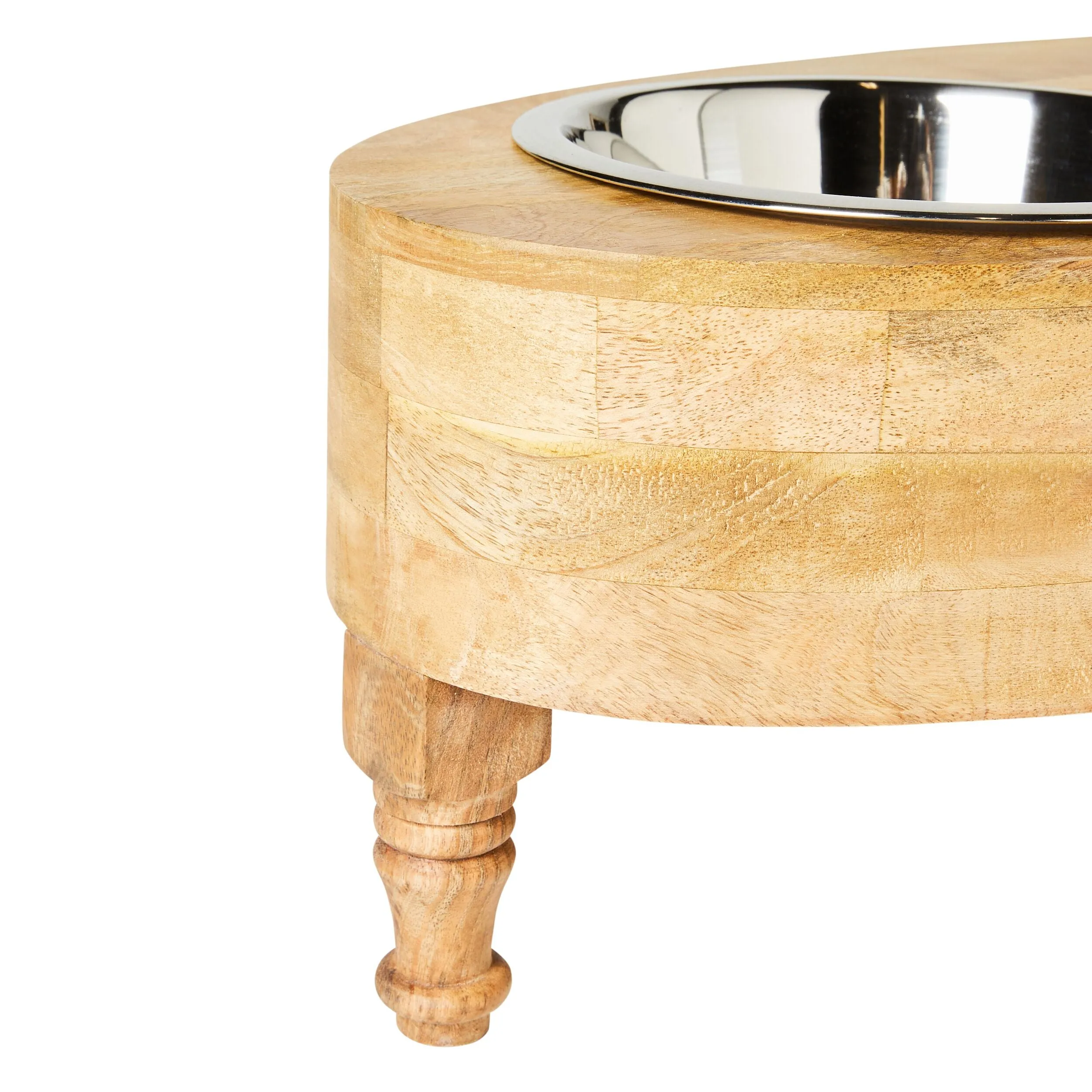 Molly Mangowood Double Pet Bowl 56x27x20cm
