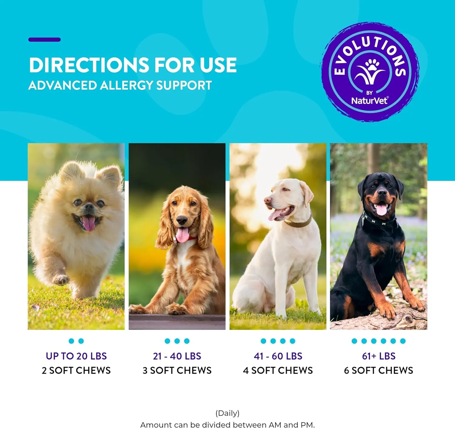 NaturVet Evolutions Advanced Allegery for Dogs