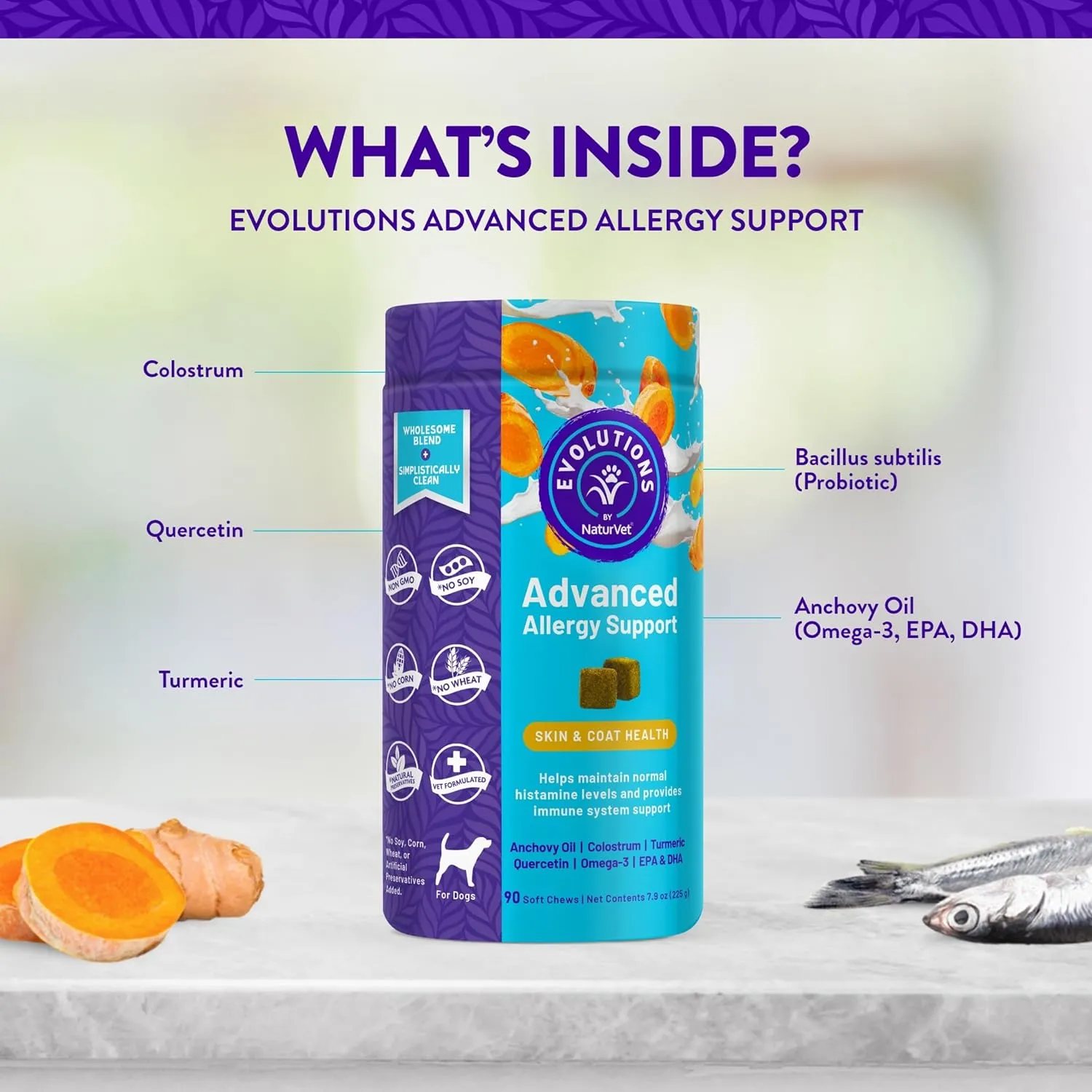 NaturVet Evolutions Advanced Allegery for Dogs