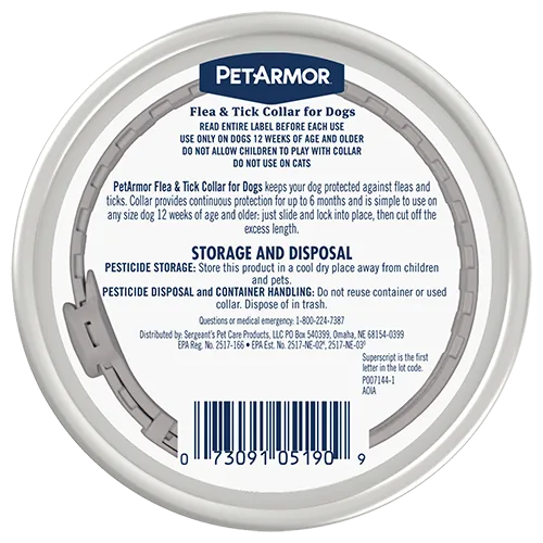 PetArmor® Flea & Tick Collar for Dogs