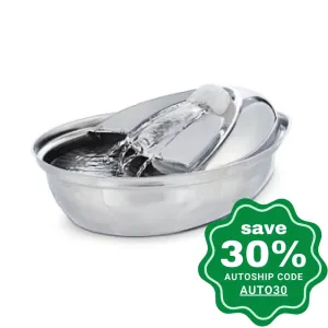 Pioneer Pet - Drinking Fountain - Stainless Steel - Hexagonal - 60OZ
