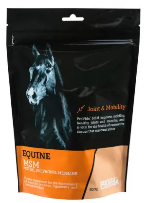 ProVida Equine MSM for Horses 500g Pack- Joint Support