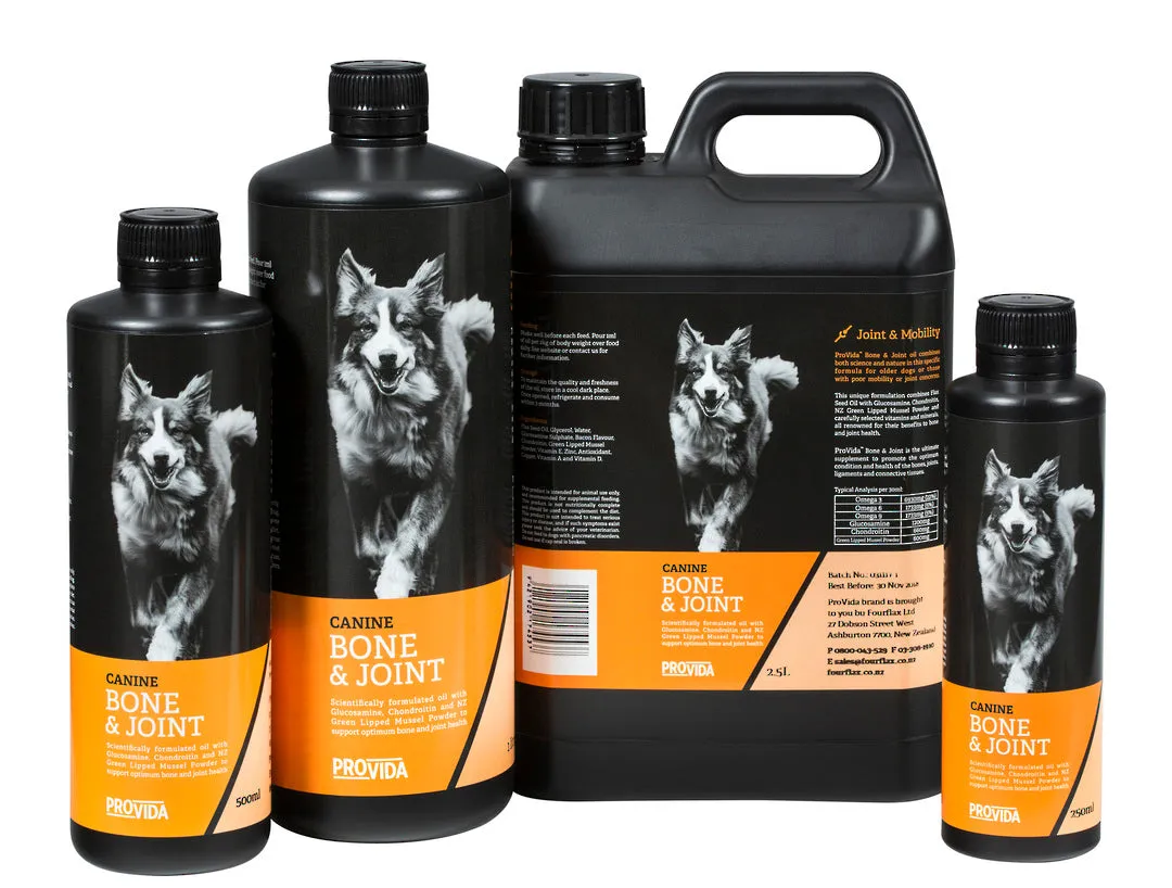 ProVida (Fourflax) Canine Bone & Joint Oil