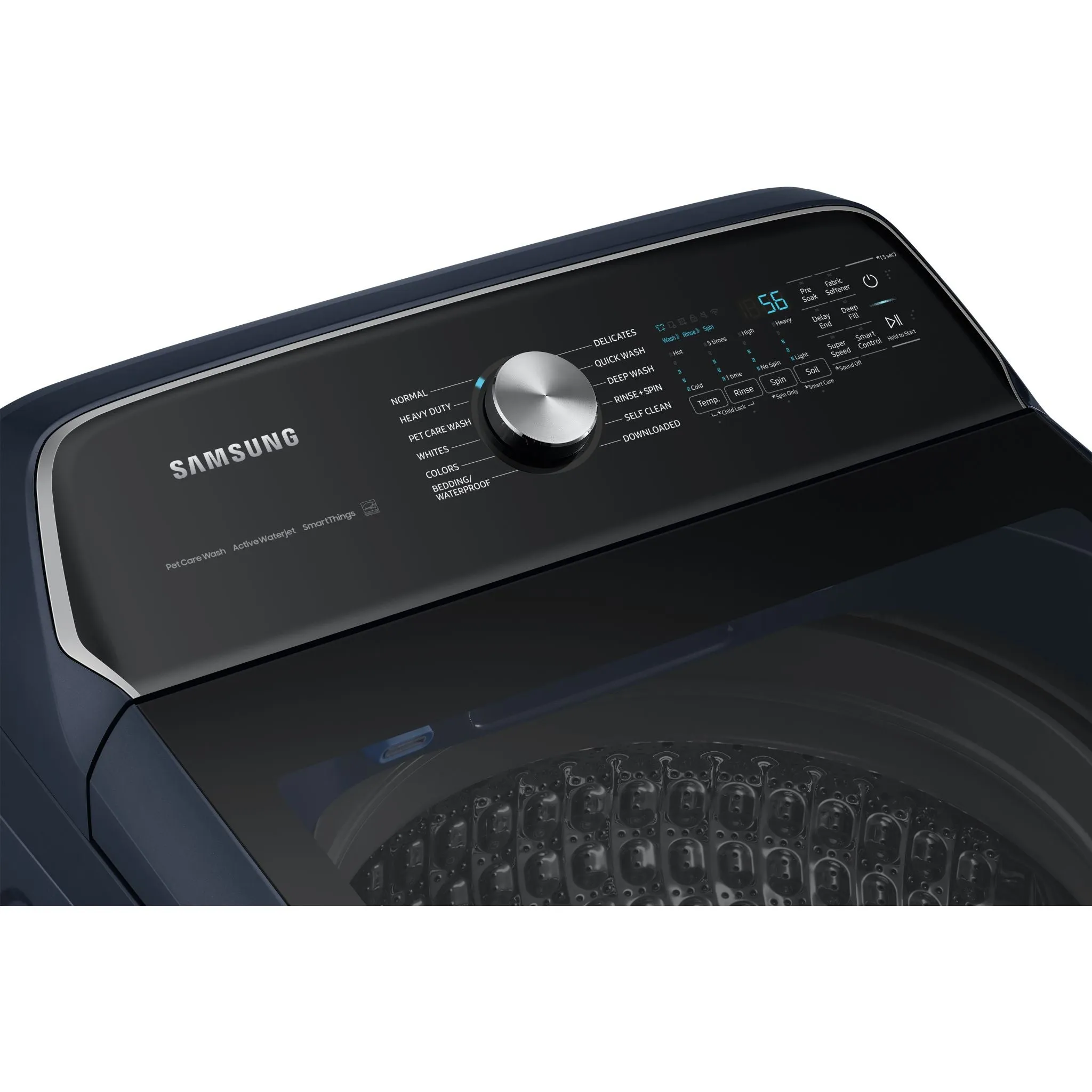 Samsung Top Load Washer (WA53CG7155ADA4) - Navy