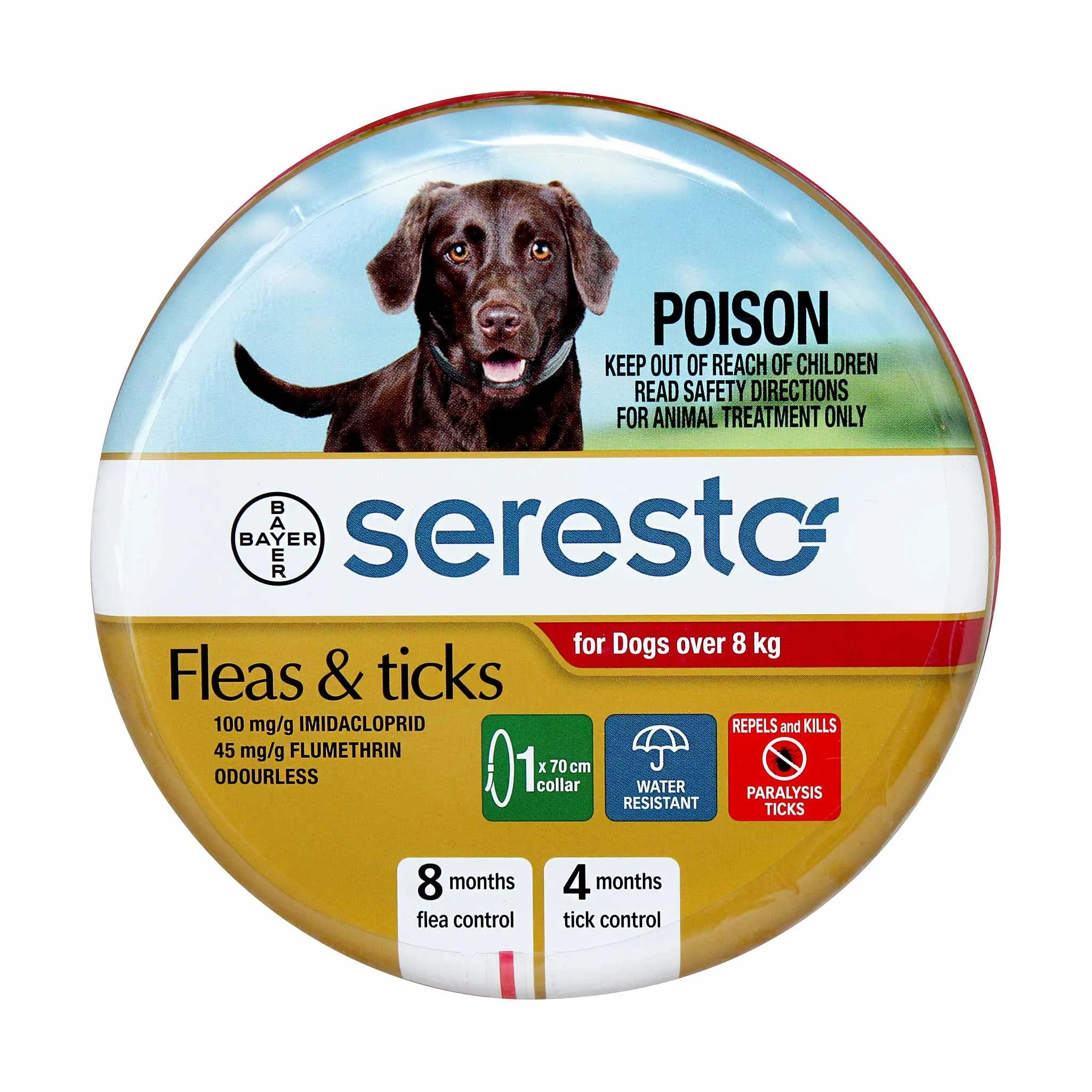 Seresto Flea & Tick Collar for Dogs over 8kg