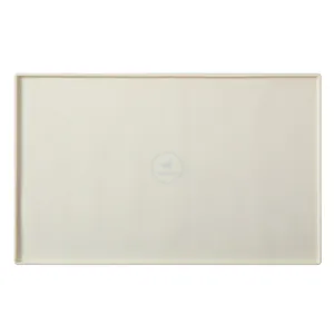 SILICONE MESS FREE WHITE PLACEMAT