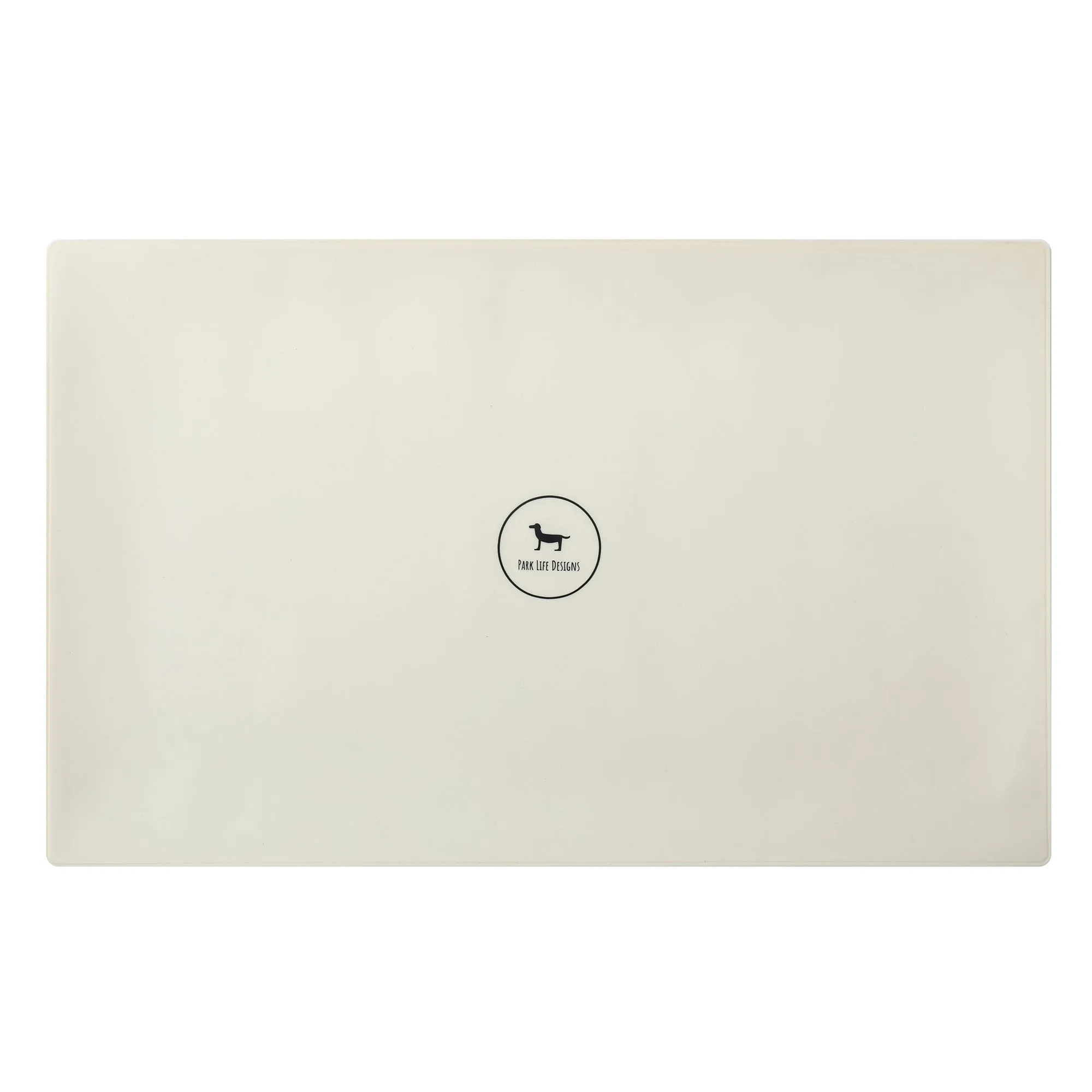 SILICONE MESS FREE WHITE PLACEMAT