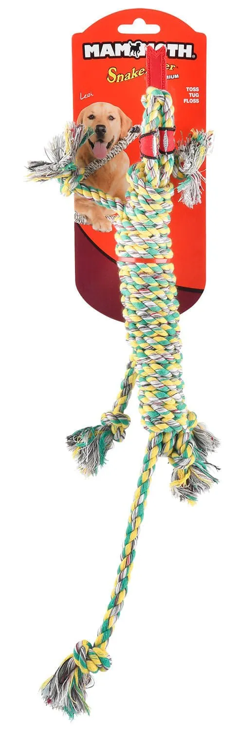 SnakeBiter Iguana Premium Rope Toy