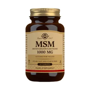 Solgar MSM 1000mg 60 Tablets