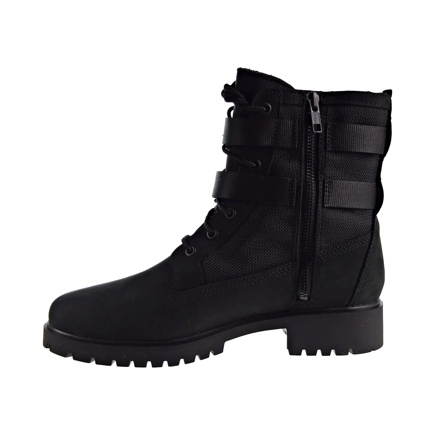 Timberland Jayne Wp Double Buckle Women's Boot Black Nubuck