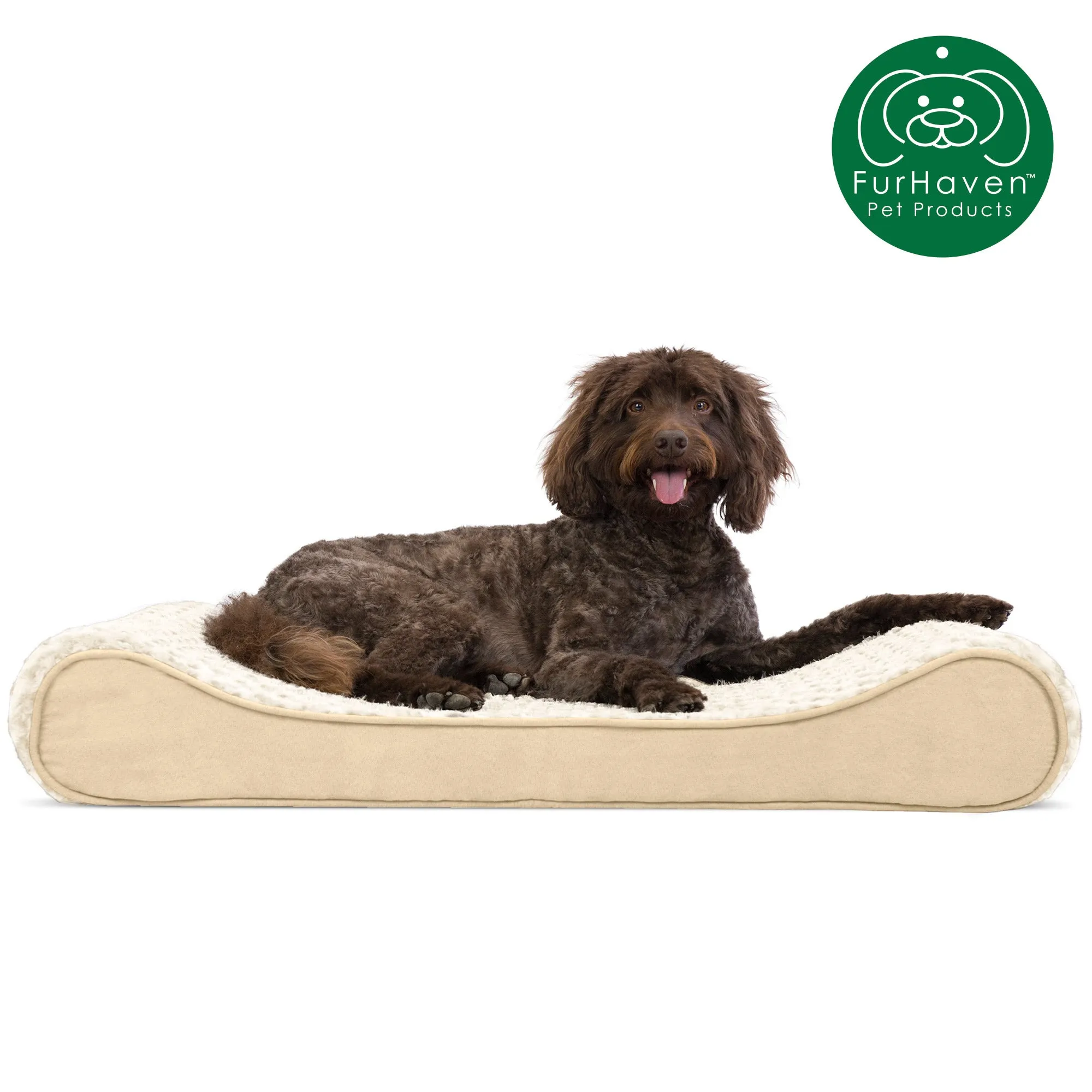 Ultra Plush Luxe Lounger Pet Bed