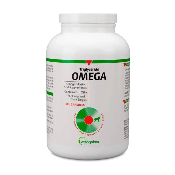 Vetoquinol Care Triglyceride Omega Supplement for Dogs & Cats 60cts