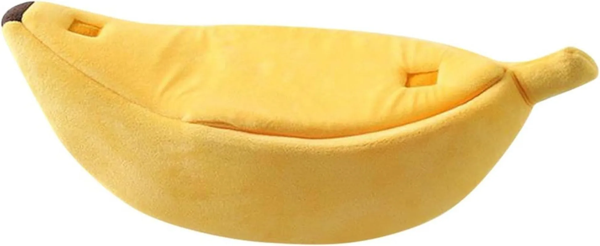 Warming Creative Banana Shape Pet House Bed