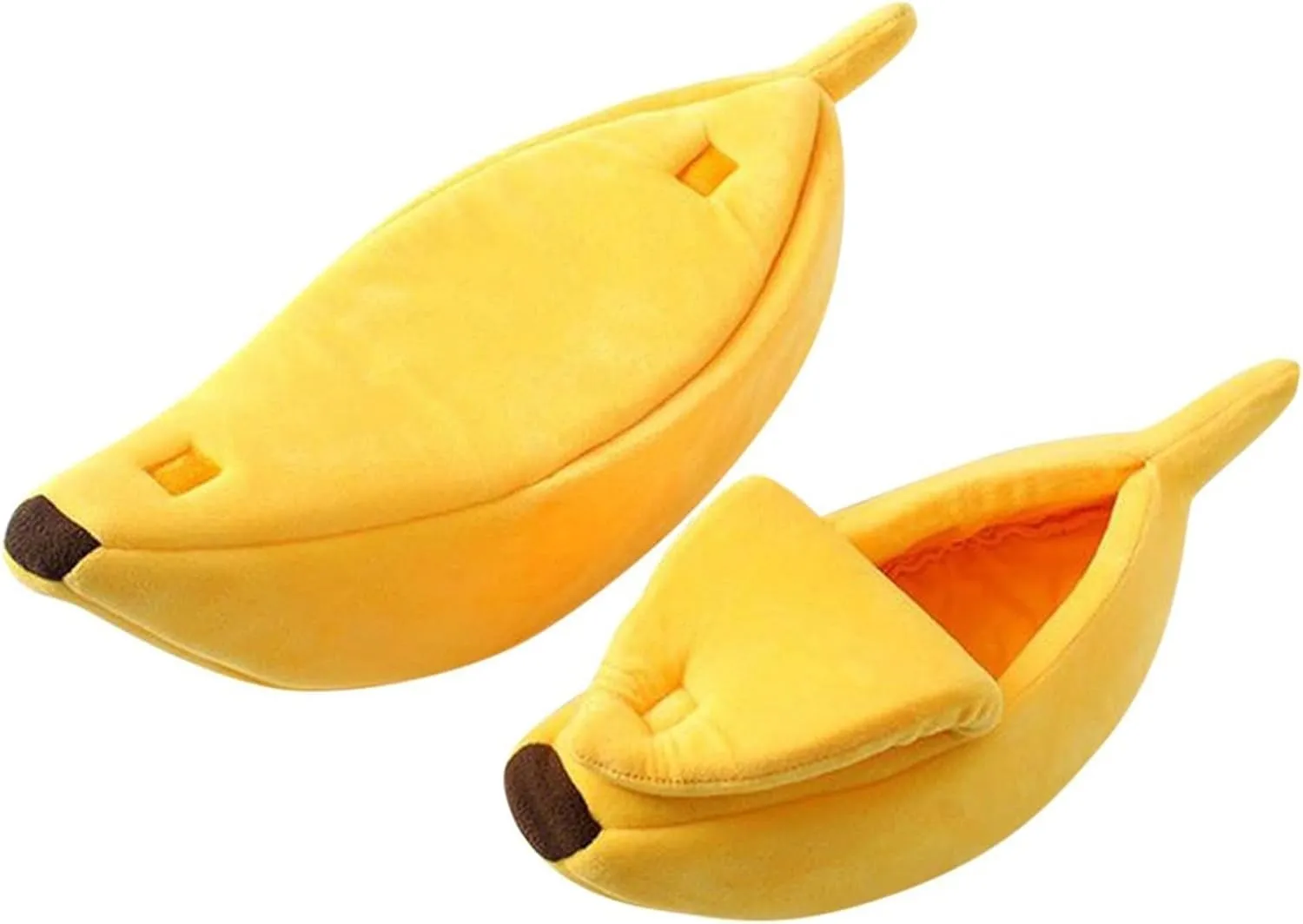 Warming Creative Banana Shape Pet House Bed