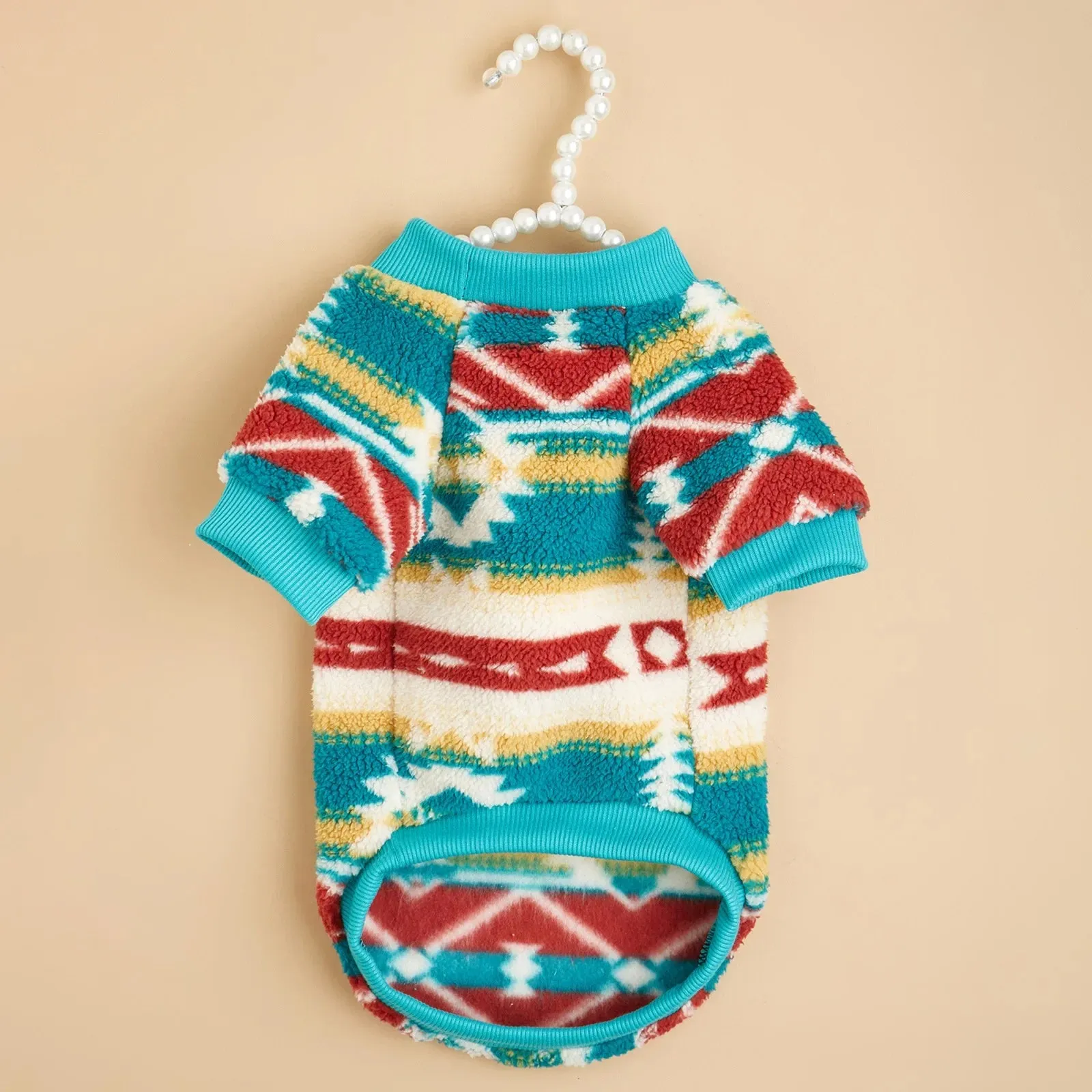 Winter Warm Fleece Pet Dog Clothes - Stylish and Cozy Sweatshirts for Small to Medium Dogs