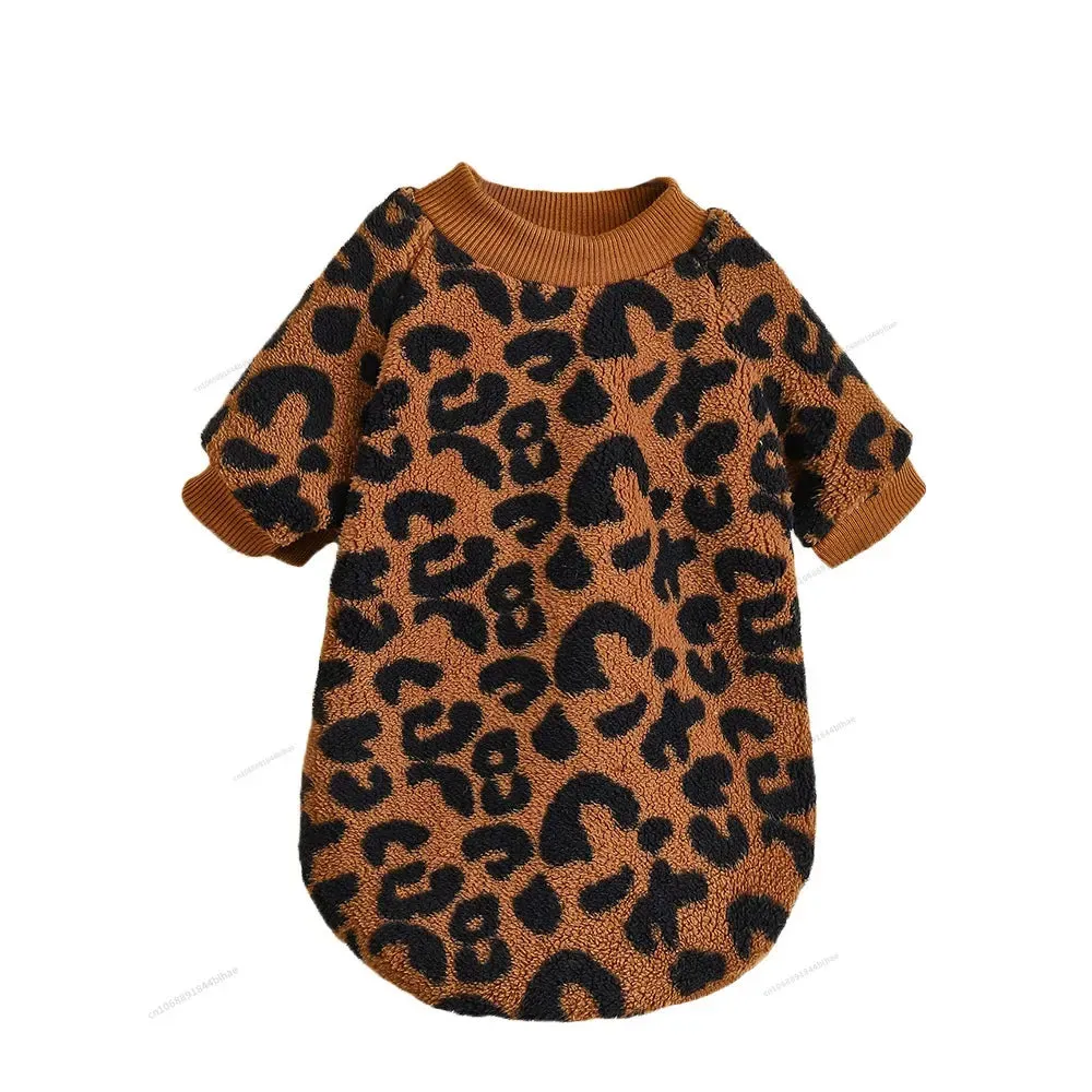 Winter Warm Fleece Pet Dog Clothes - Stylish and Cozy Sweatshirts for Small to Medium Dogs