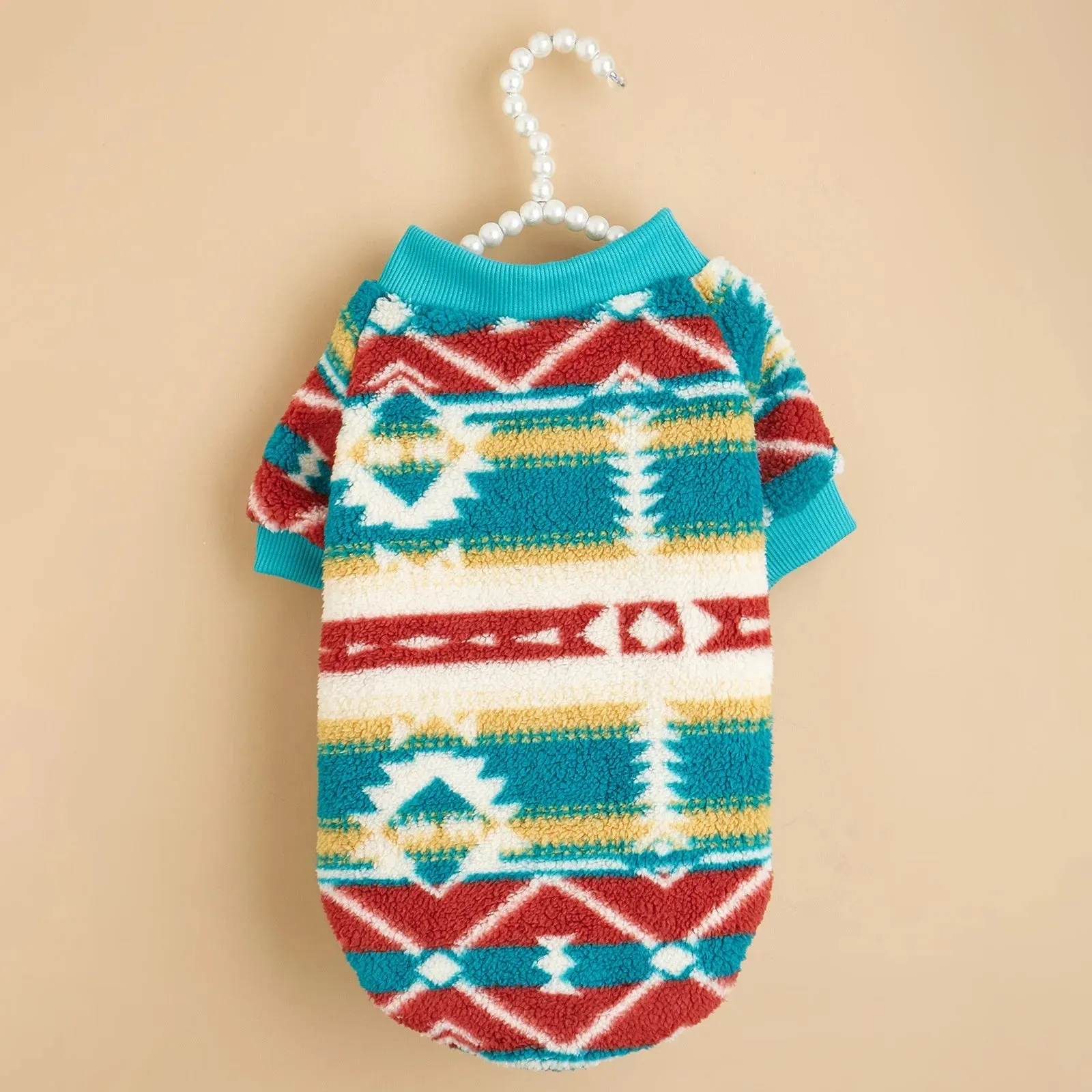 Winter Warm Fleece Pet Dog Clothes - Stylish and Cozy Sweatshirts for Small to Medium Dogs
